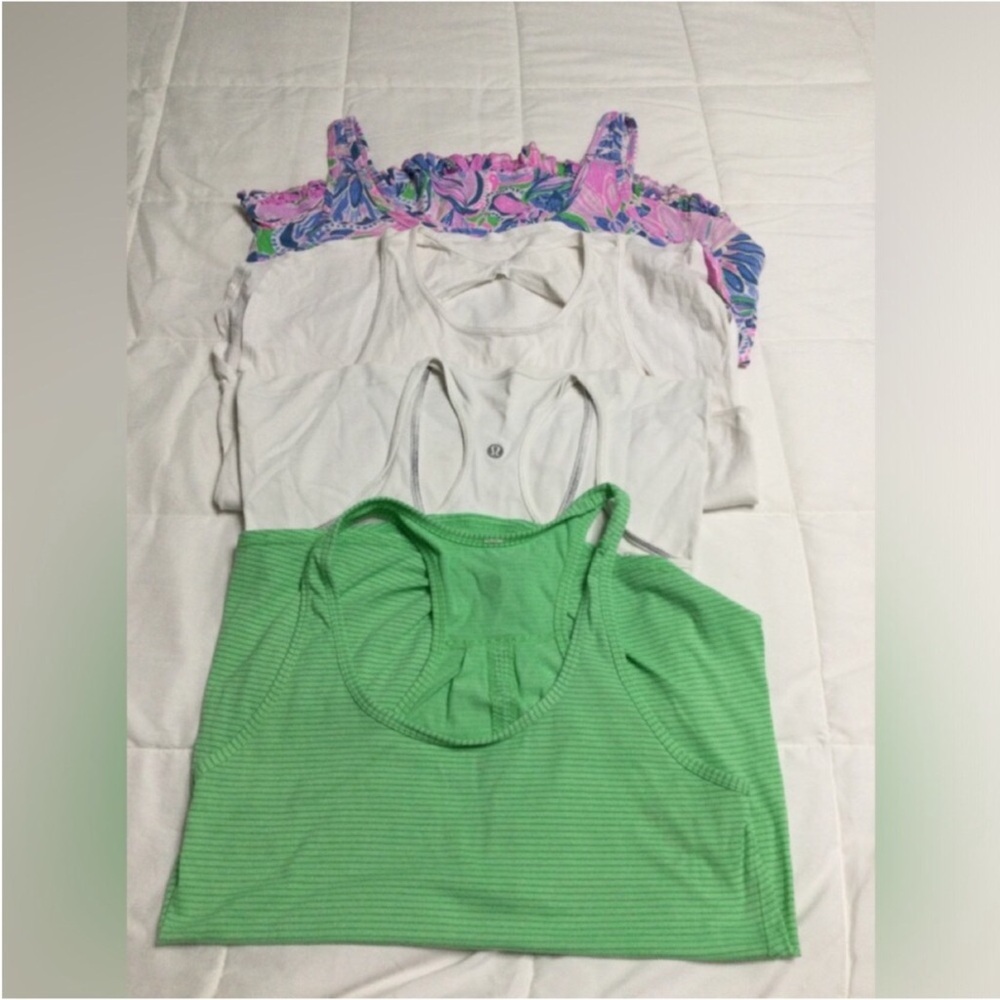 Lululemon Athletica Lilly Pulitzer Tank Bundle